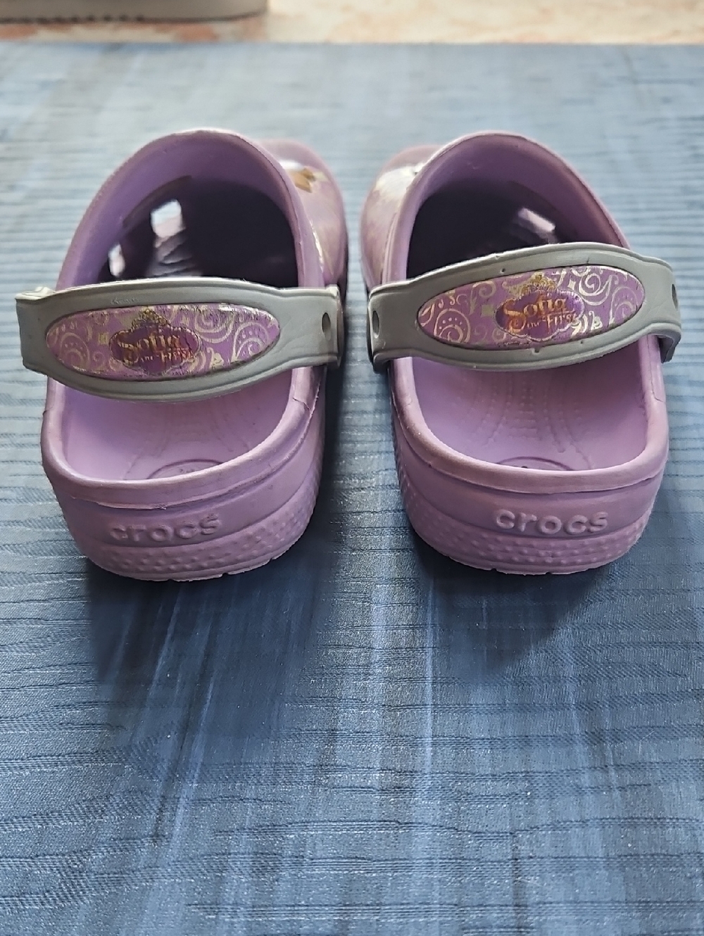 Sofia the First Kids Croc Sandals - Picture 3 of 7